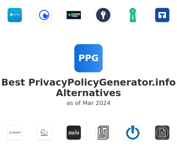Best PrivacyPolicyGenerator.info Alternatives