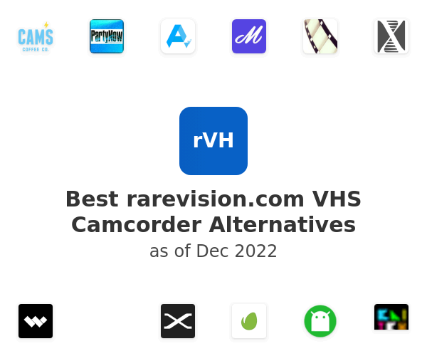 Best rarevision.com VHS Camcorder Alternatives