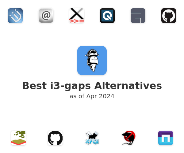 Best i3-gaps Alternatives