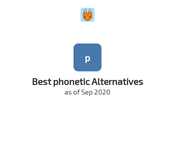 Best phonetic Alternatives