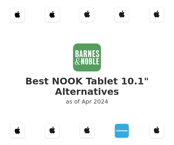 Best NOOK Tablet 10.1" Alternatives