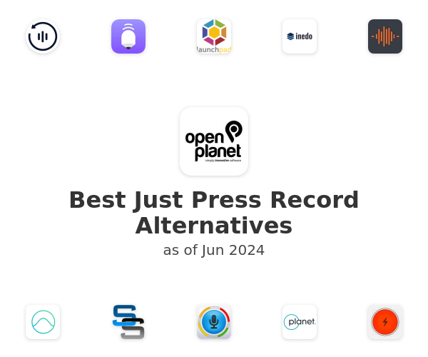 Best Just Press Record Alternatives