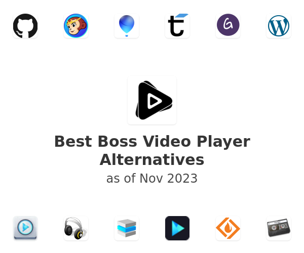 Best Boss Video Player Alternatives