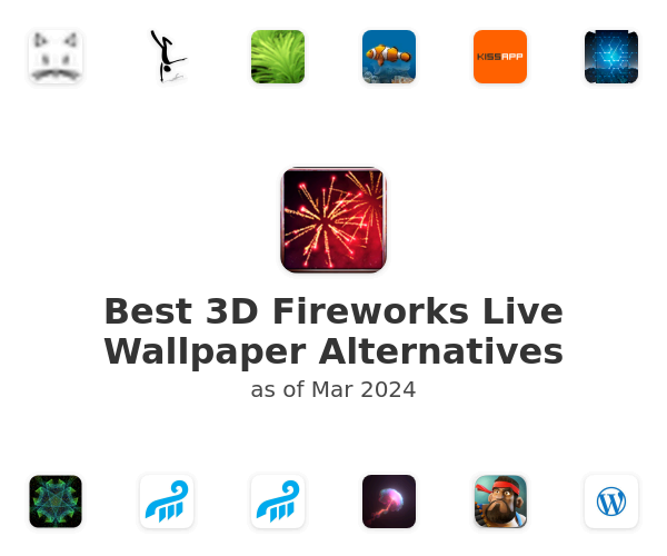 Best 3D Fireworks Live Wallpaper Alternatives