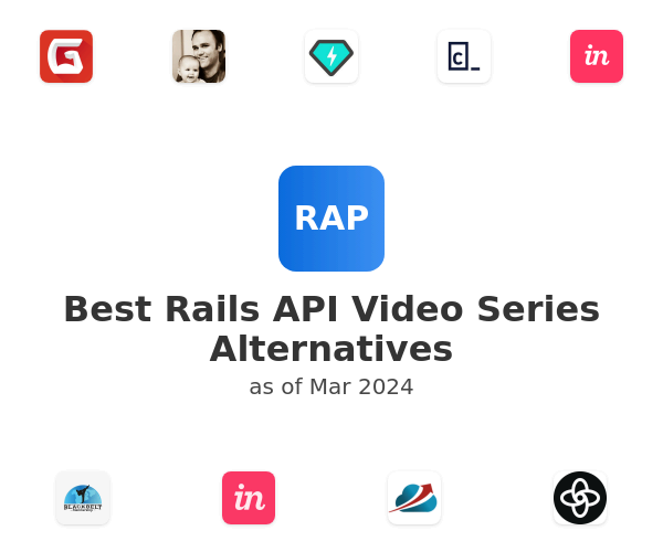 Best Rails API Video Series Alternatives