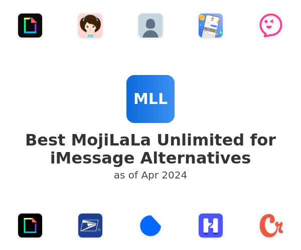 Best MojiLaLa Unlimited for iMessage Alternatives