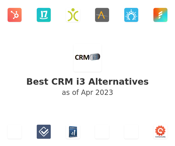 Best CRM i3 Alternatives