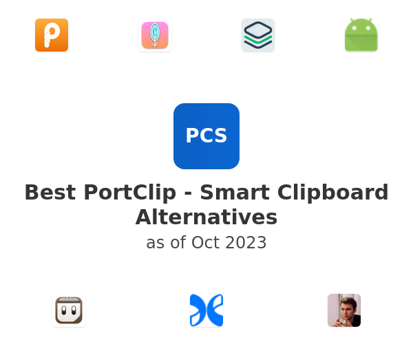 Best PortClip - Smart Clipboard Alternatives