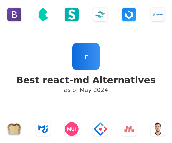 Best react-md Alternatives