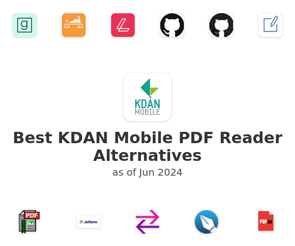 Best KDAN Mobile PDF Reader Alternatives