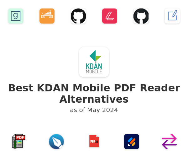 Best KDAN Mobile PDF Reader Alternatives