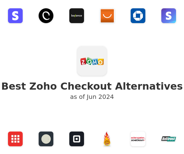 Best Zoho Checkout Alternatives