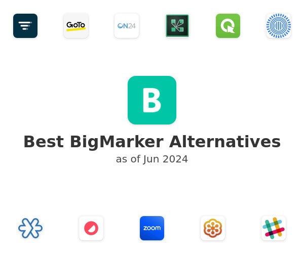 Best BigMarker Alternatives