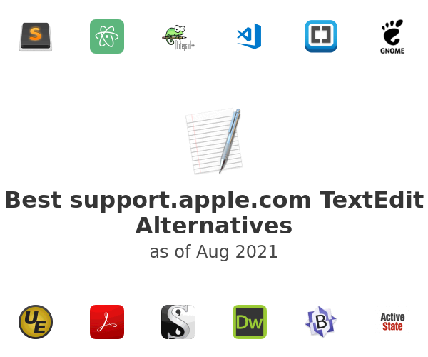 Best support.apple.com TextEdit Alternatives
