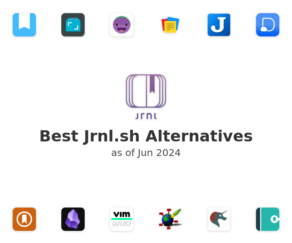 Best Jrnl.sh Alternatives
