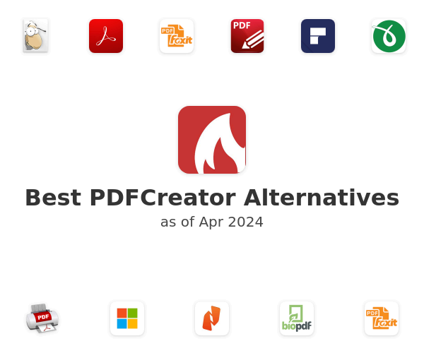 Best PDFCreator Alternatives