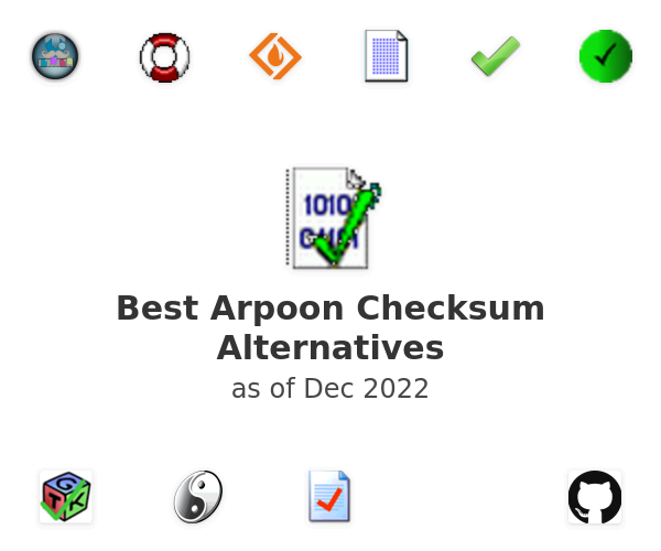 Best Arpoon Checksum Alternatives
