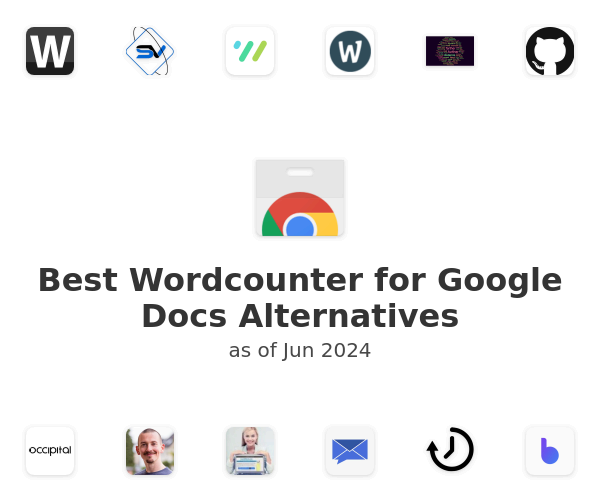 Best Wordcounter for Google Docs Alternatives
