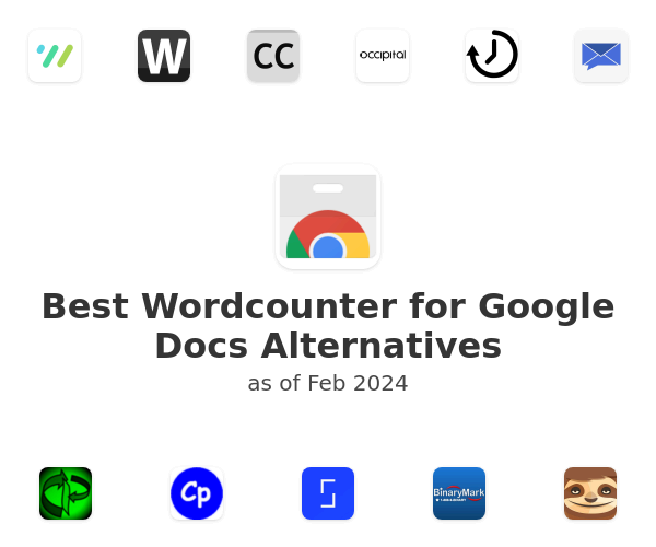 Best Wordcounter for Google Docs Alternatives