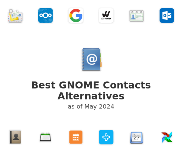 Best GNOME Contacts Alternatives