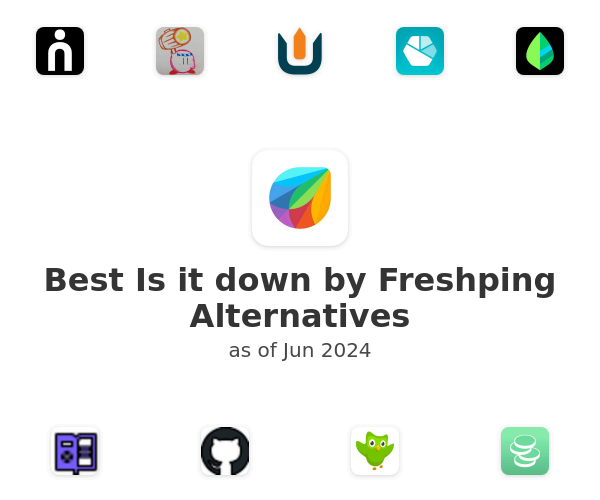 Best Is it down by Freshping Alternatives