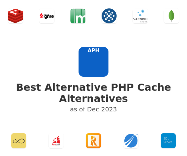 Best Alternative PHP Cache Alternatives