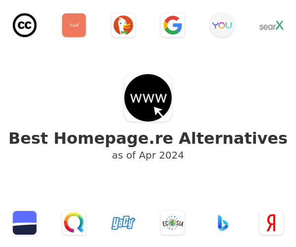 Best Homepage.re Alternatives