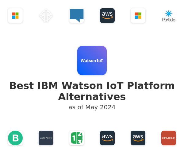 Best IBM Watson IoT Platform Alternatives