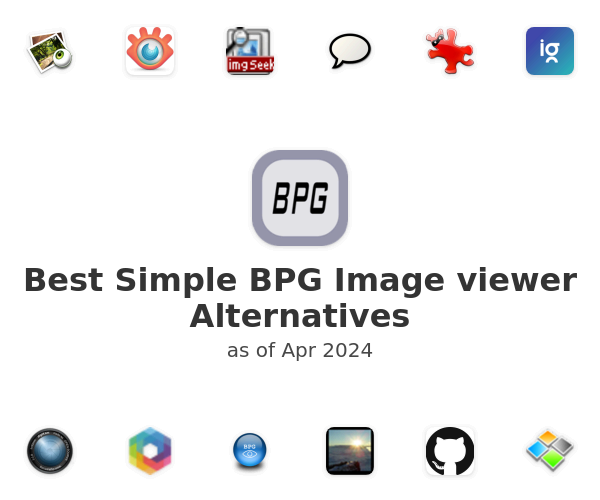Best Simple BPG Image viewer Alternatives
