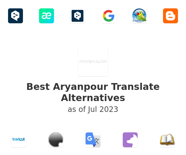 Best Aryanpour Translate Alternatives