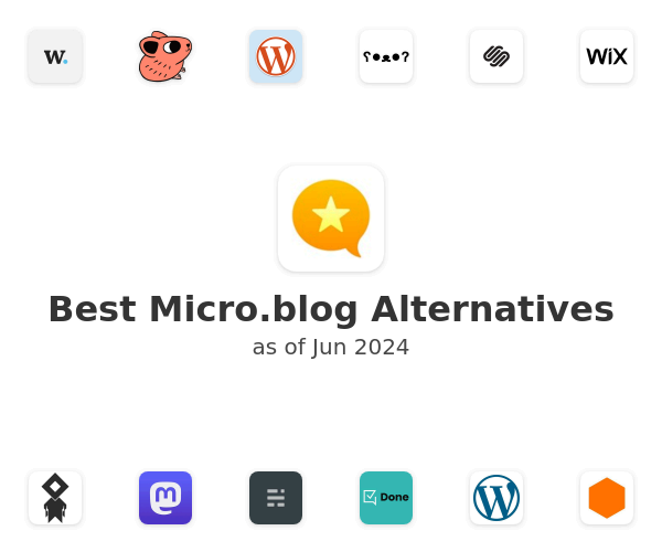 Best Micro.blog Alternatives