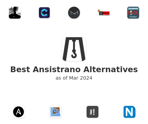 Best Ansistrano Alternatives