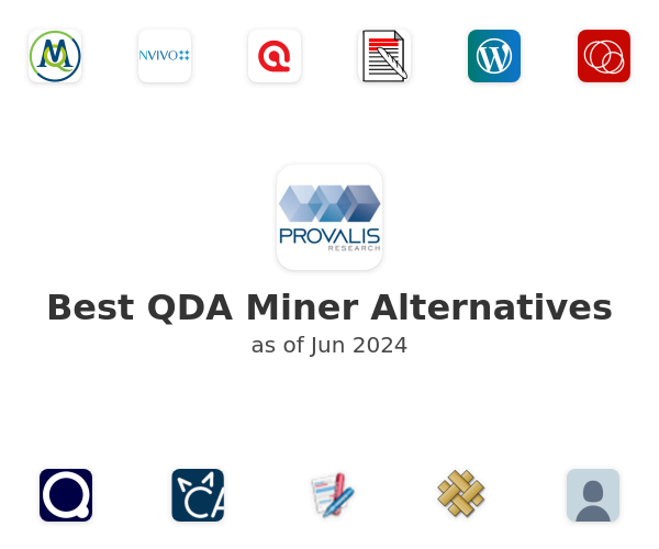 Best QDA Miner Alternatives