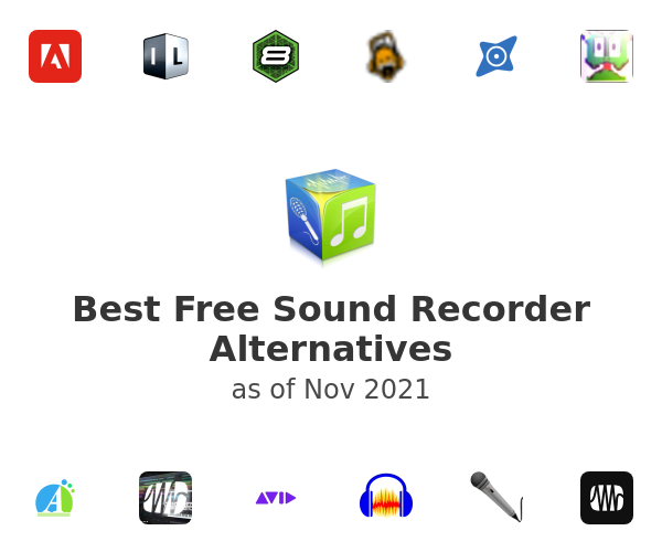 Best Free Sound Recorder Alternatives
