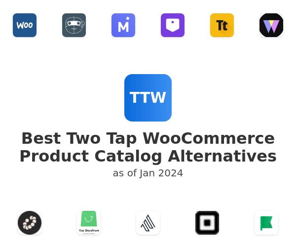 Best Two Tap WooCommerce Product Catalog Alternatives