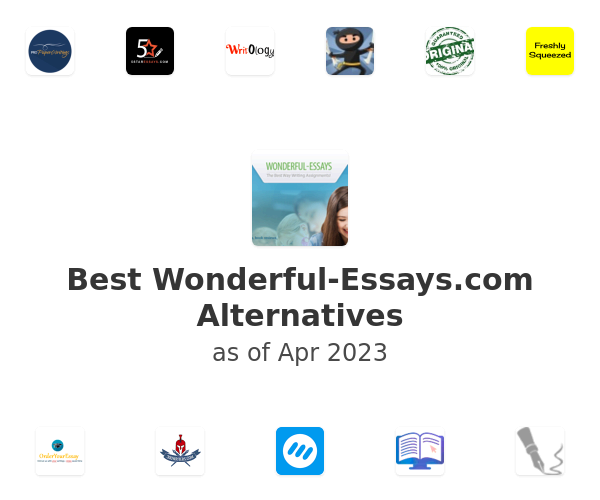 Best Wonderful-Essays.com Alternatives