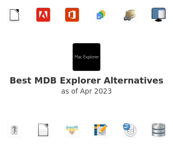 Best MDB Explorer Alternatives