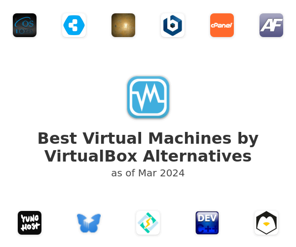 Best Virtual Machines by VirtualBox Alternatives