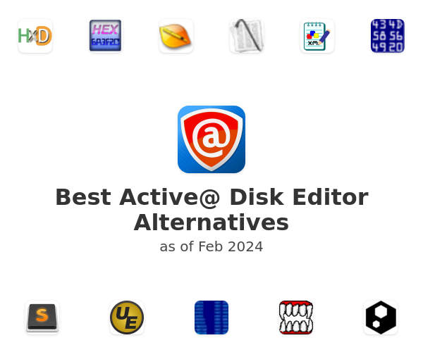 Best Active@ Disk Editor Alternatives