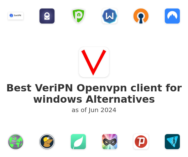 Best VeriPN Openvpn client for windows Alternatives