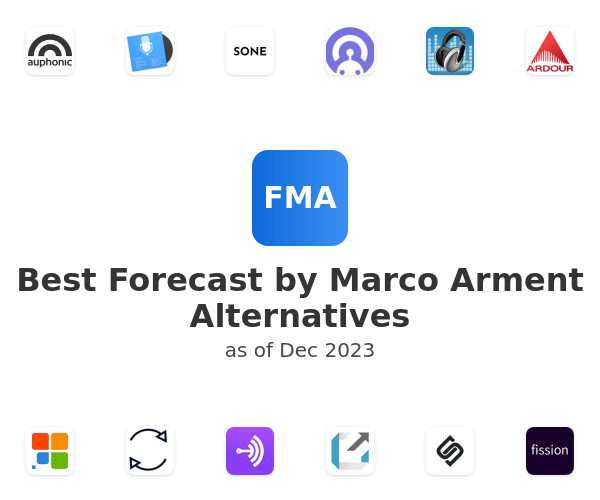 Best Forecast by Marco Arment Alternatives