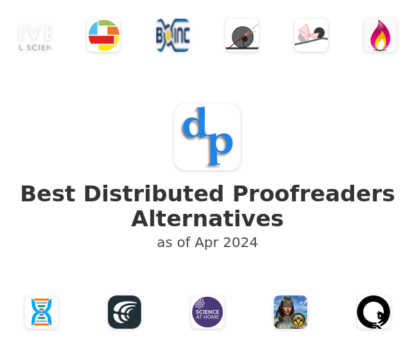 Best Distributed Proofreaders Alternatives