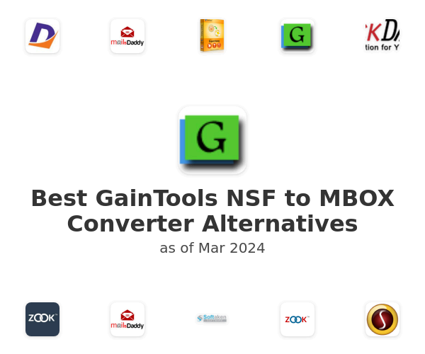 Best GainTools NSF to MBOX Converter Alternatives
