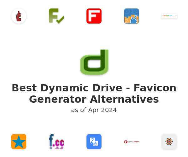 Best Dynamic Drive - Favicon Generator Alternatives
