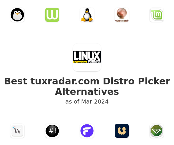 Best tuxradar.com Distro Picker Alternatives
