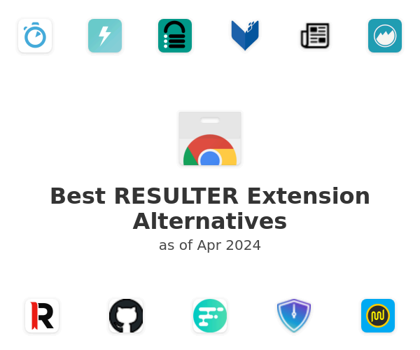 Best RESULTER Extension Alternatives