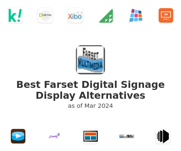 Best Farset Digital Signage Display Alternatives