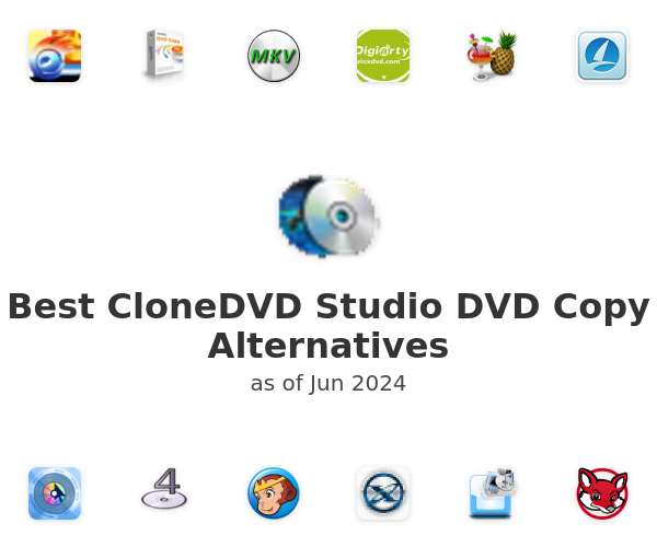 Best CloneDVD Studio DVD Copy Alternatives