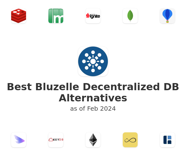 Best Bluzelle Decentralized DB Alternatives