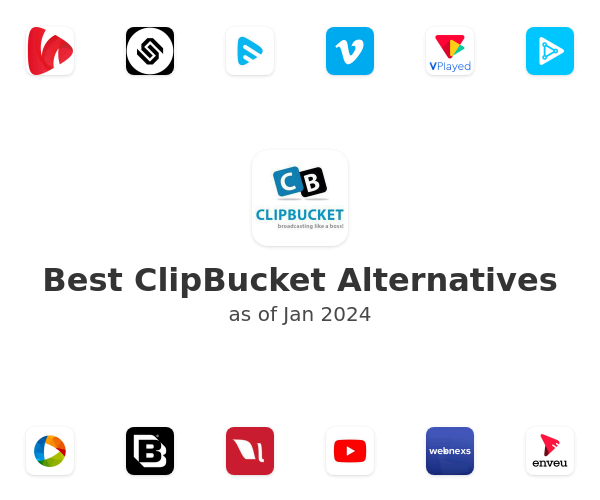 Best ClipBucket Alternatives